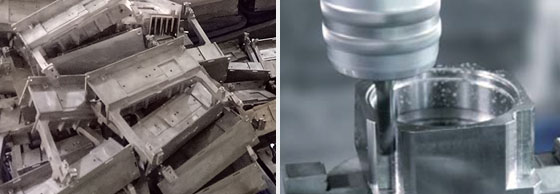 噴砂、攻牙、拋光